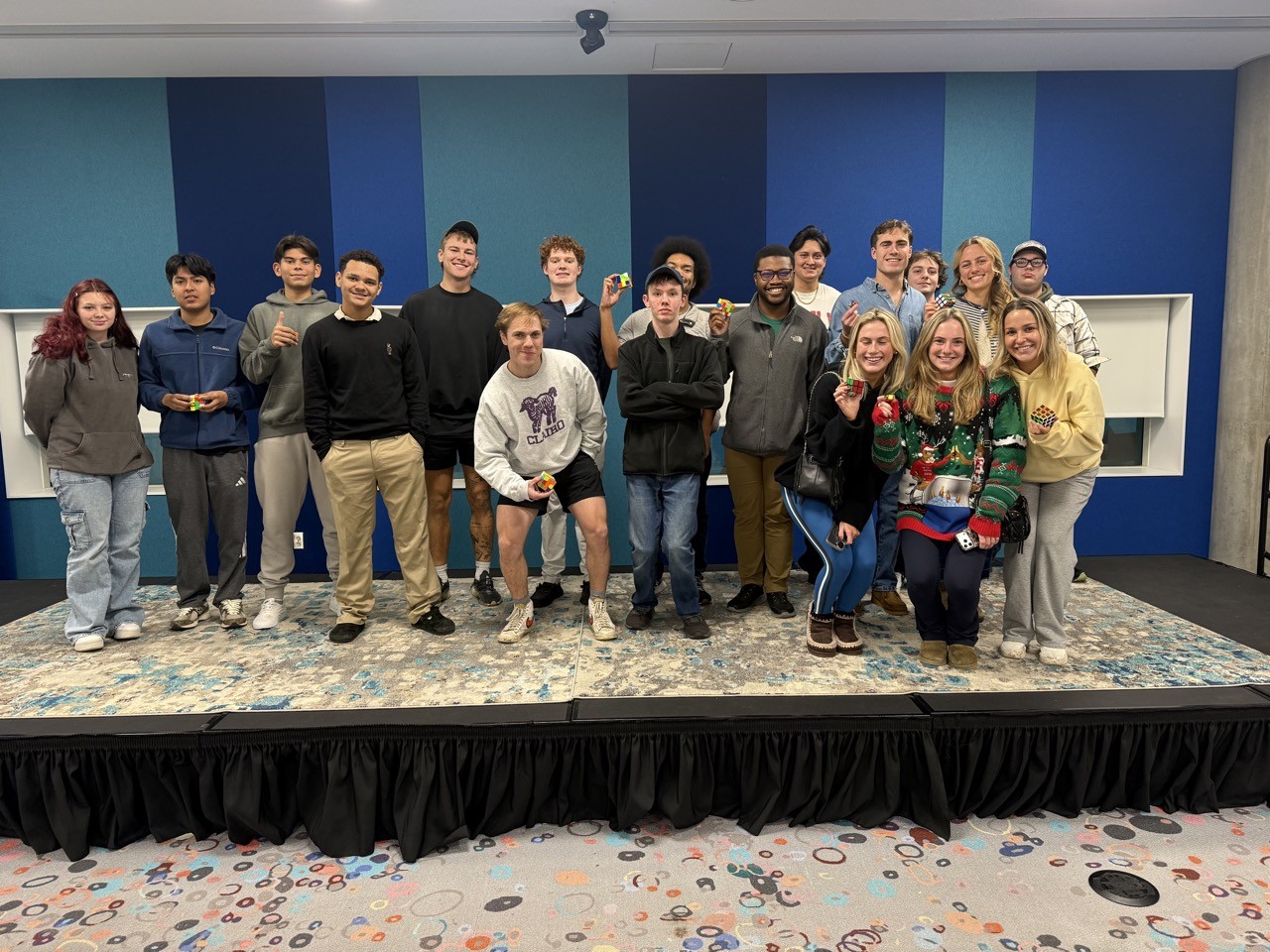 Club meeting group photo from December 7, 2025